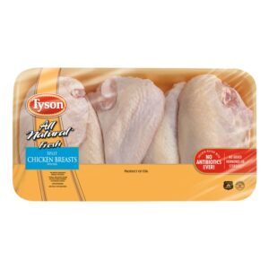 Tyson Split Chicken Breasts | Packaged