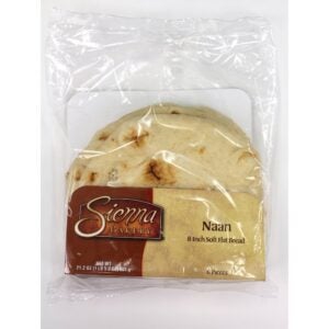 8" Naan Flat Bread | Packaged