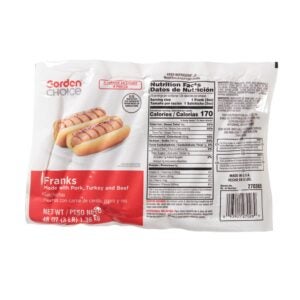 Classic 3 Meat Franks 8/# | Packaged
