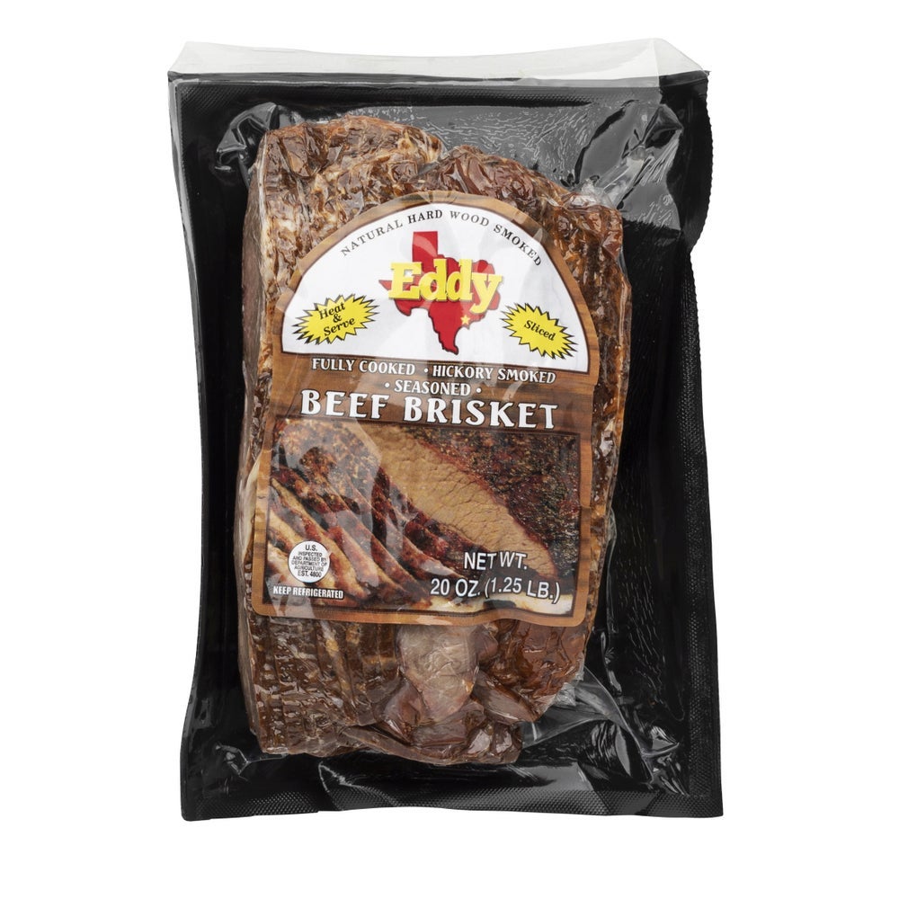 Smoked Seasoned Sliced Beef Brisket - Gordon Restaurant Market