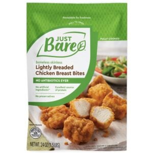 Lightly Breaded Chicken Breast Bites | Packaged