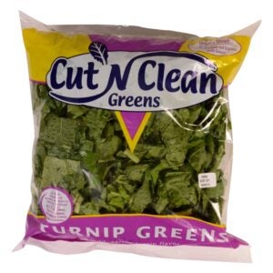 GREENS TURNIP CHPD 6-2LB CUTNCLEAN | Packaged