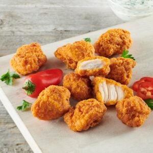 Spicy Breaded Chicken Bites | Styled