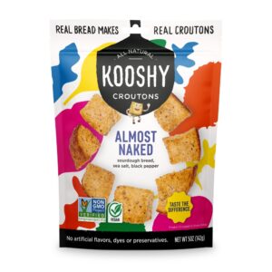 Almost Naked Croutons | Packaged