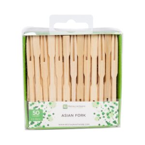 Bamboo Forks | Packaged