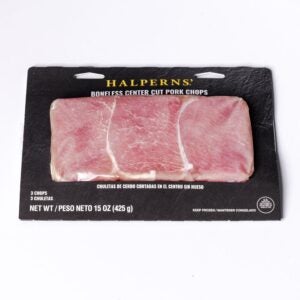 3 – 5 oz. Boneless Un-Marinated Pork Chops | Packaged