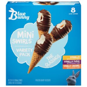 Classic Swirl Mini Ice Cream | Packaged
