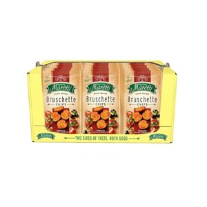 Tomato Olives Oregano Baked Bruschette Chips | Packaged