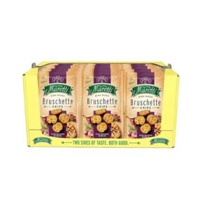 Baked Roasted Garlic Bruschette Chips | Packaged