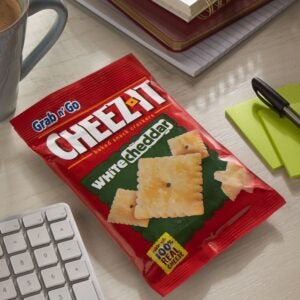 Grab n’ Go White Cheddar Cheez-It’s | Styled