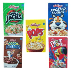 Assorted Mini Individual Cereal Boxes | Raw Item
