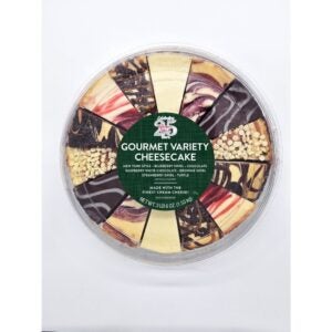 Variety 14 Cut Cheesecake, 10 inch | Packaged