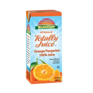 100% Orange Tangerine Juice Box | Packaged