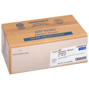 Haddock Fillets, Skinless, 8-10 oz. | Corrugated Box