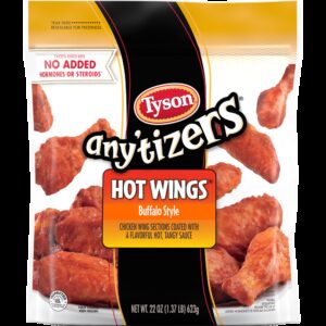 Bone-In Cooked Buffalo Chicken Wings, NAE | Packaged