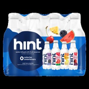 HINT WATER VAR PK BLUE 12-16FLZ | Corrugated Box