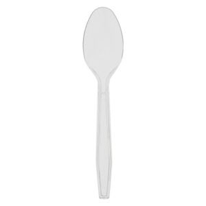 Heavyweight Clear Plastic Spoons | Raw Item