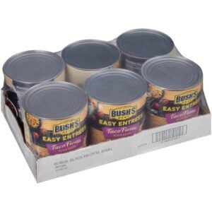 BUSHS BEAN BLACK FIESTA TACO 10 | Corrugated Box