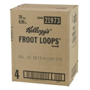 Froot Loops Cereal | Corrugated Box