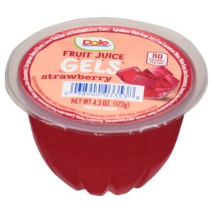 PEACH IN STRAWB GEL 36-4.3Z DOLE | Packaged