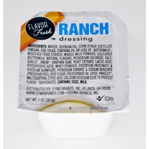 SAUCE CUP B4U RANCH 100/1z FF | Packaged