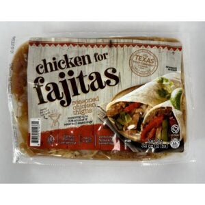 Chicken Thigh fajita 32oz | Packaged