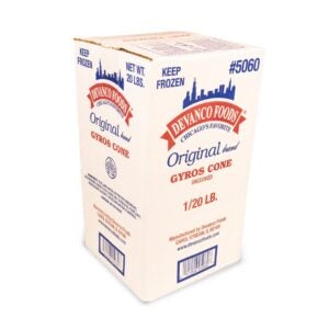 Devanco Gyro Cone Original 1/20lb | Corrugated Box