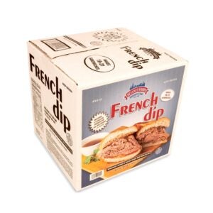 Devanco French Dip Sliced with Gravy 8lb | Corrugated Box