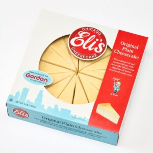 9″ Original Plain Cheesecake | Packaged