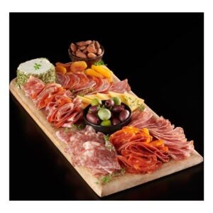 Sliced Assorted Trio Salami | Styled