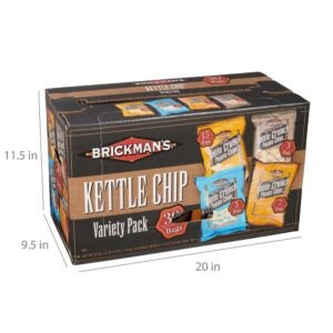 BRICKMAN’S CHIP POT KTTL VAR 30CT | Corrugated Box