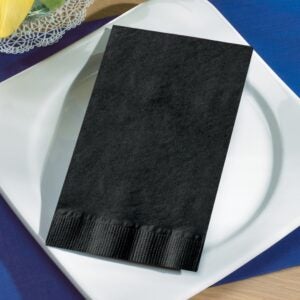 Black Dinner Napkins | Styled