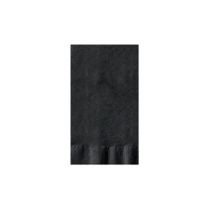 Black Dinner Napkins | Raw Item