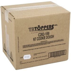 DOUGH CKY CHOC CHIP 1-10# TR TOPPERS | Corrugated Box