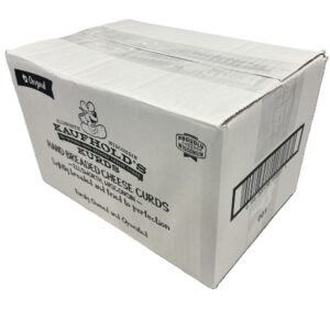 Original Hand Breaded Cheese Curds | Corrugated Box