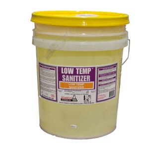 low temp sanitizer 5-gal 536901