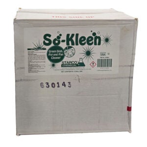 so-kleen green pot and pan 4_1gal 536883