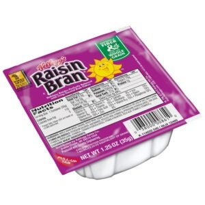 Raisin Bran Cereal Bowls | Packaged