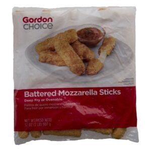 Battered Mozzarella Sticks | Packaged