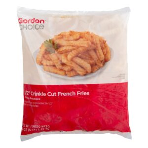 1/2″ Crinkle Cut Fries | Packaged