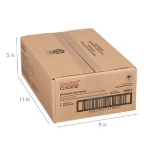 GCHC Mini Quiche Asst 48CT | Corrugated Box