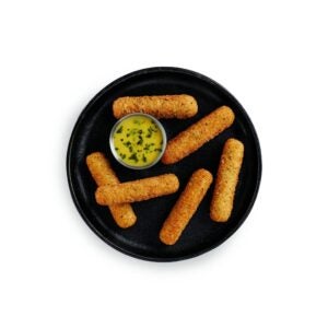 Breaded Mozzarella Sticks | Styled