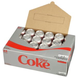 SODA CAN COKE DIET 24-12FLZ CCOLA | Packaged