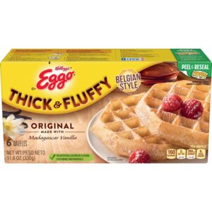 Eggo Thick & Fluffy Original Waffles | Packaged