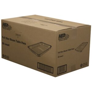 Full Size Medium Foil Pan | Corrugated Box